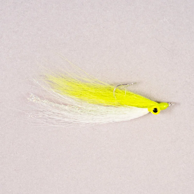 Chartreuse/White