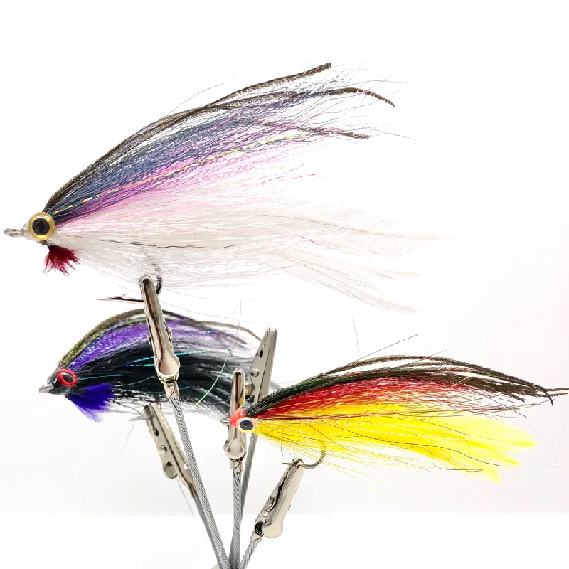 Rubber Leg Nymph Flies-Custom Tied Saltwater Deceivers