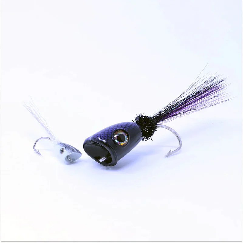 Beadhead Nymph Flies-Double Barrel Baitfish Popper