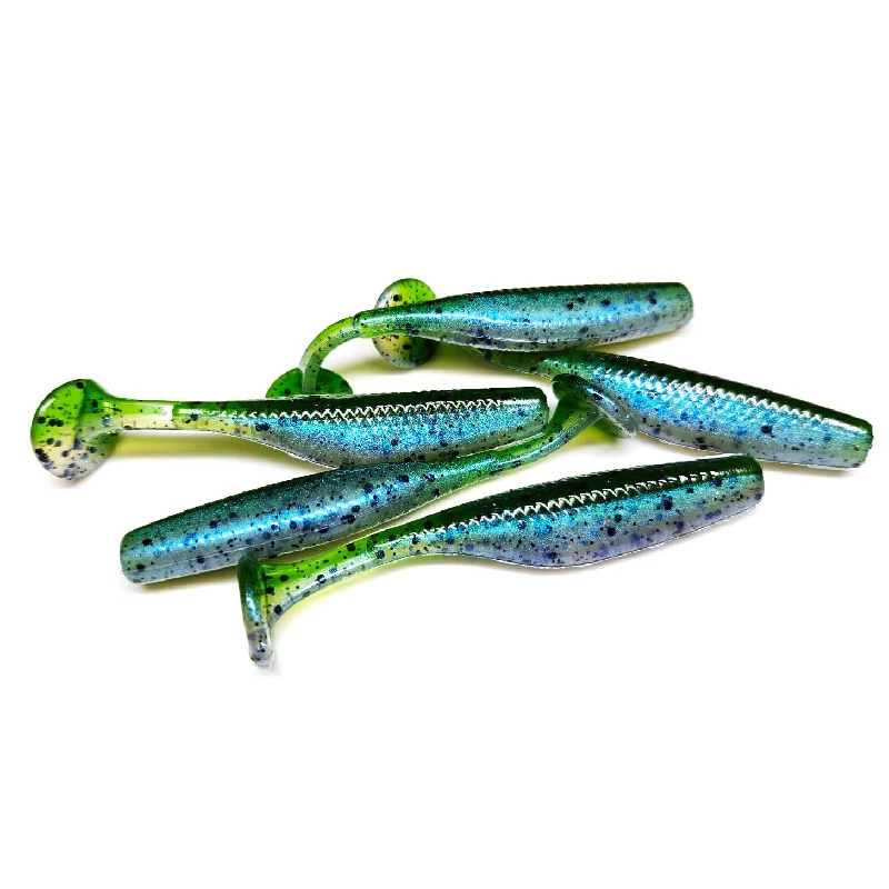 Popper Lures-Electric Watermelon - Mach Minnow