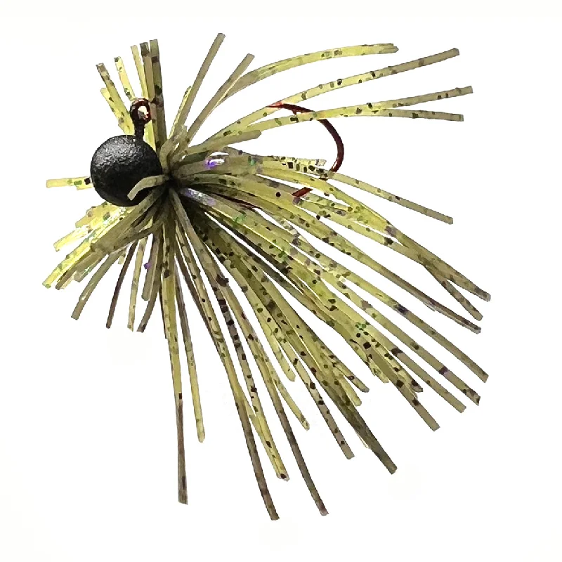 Floating Crankbaits-Electric Watermelon - Micro Spin Jig