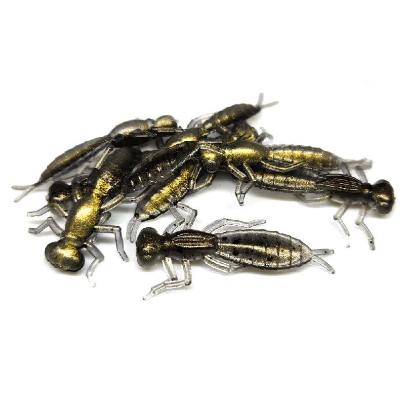 Large-mouth Bass Lures-Fathead - Dragonfly Larvae