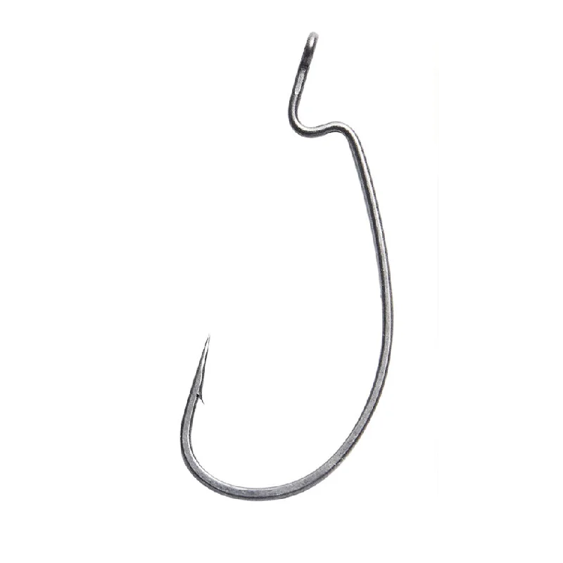 Bite-sized Lures-Finesse EWG Offset Worm Hooks - Nano Smooth Coating