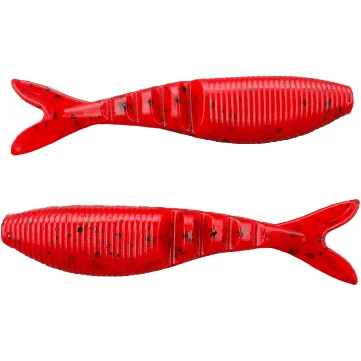 Topwater Frogs Lures-4" Fire Craw Shad Swimbait