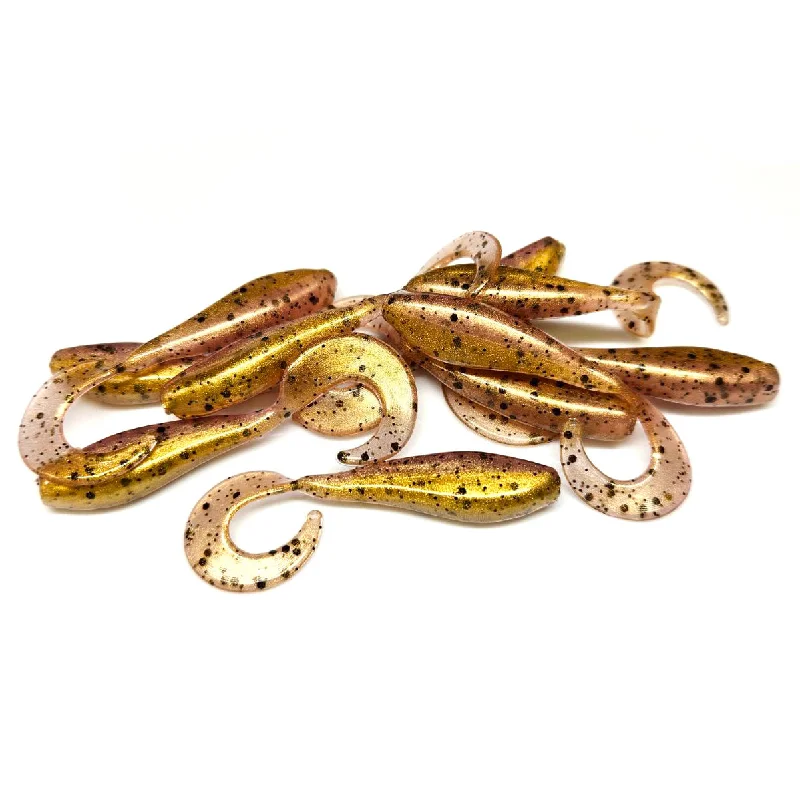 Weedless Lures-Fireball - Curly Tail Shad Body