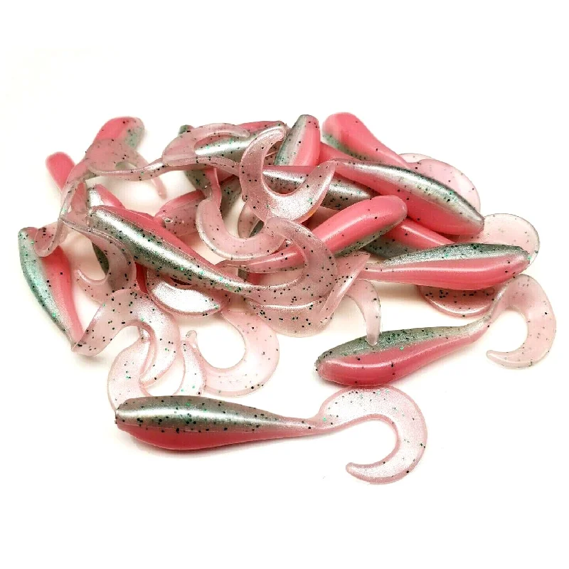 Snag-proof Lures-Rainbow Trout - Curly Tail Shad Body