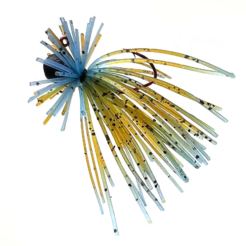 Jointed Crankbait Lures-Ginger Blue - Micro Spin Jig