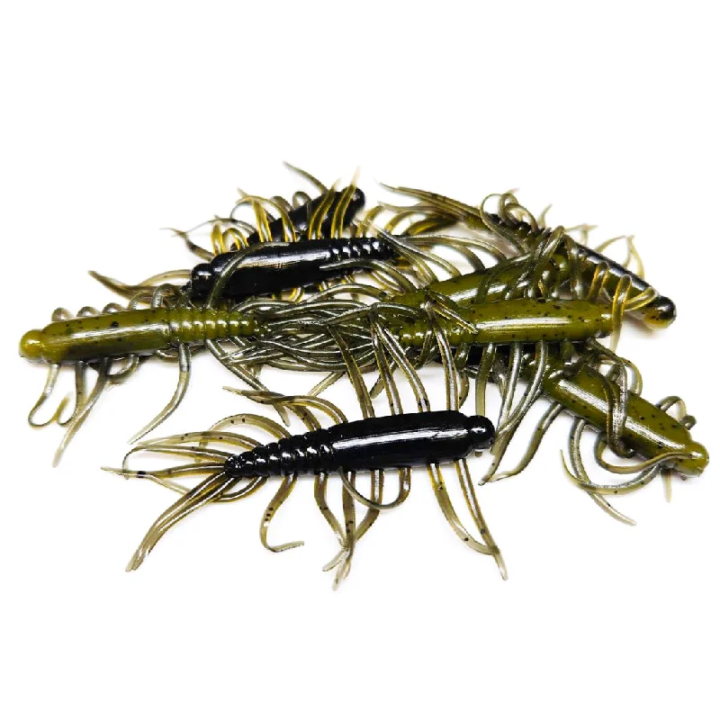 Spinner Lures for Trout-Goose Turd - 2" Hellgrammite