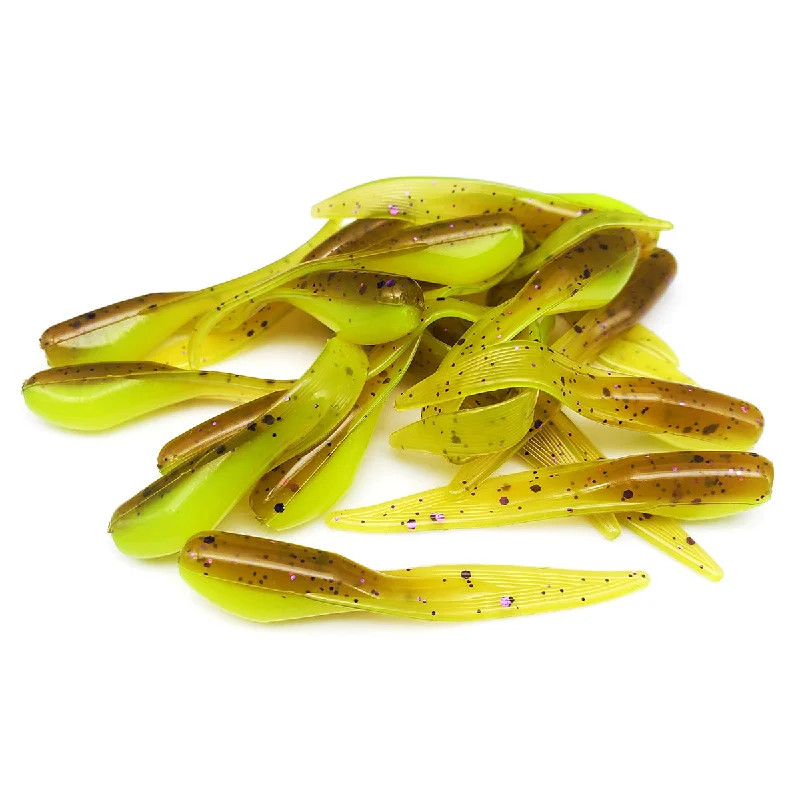 Buzzbait Spinner Lures-Pumpkin Chartreuse - Shad Reapers