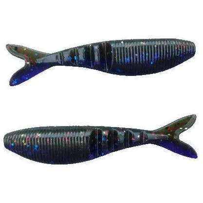 Rapala Lures-4" Green Pumpkin Purple Shad Swimbait