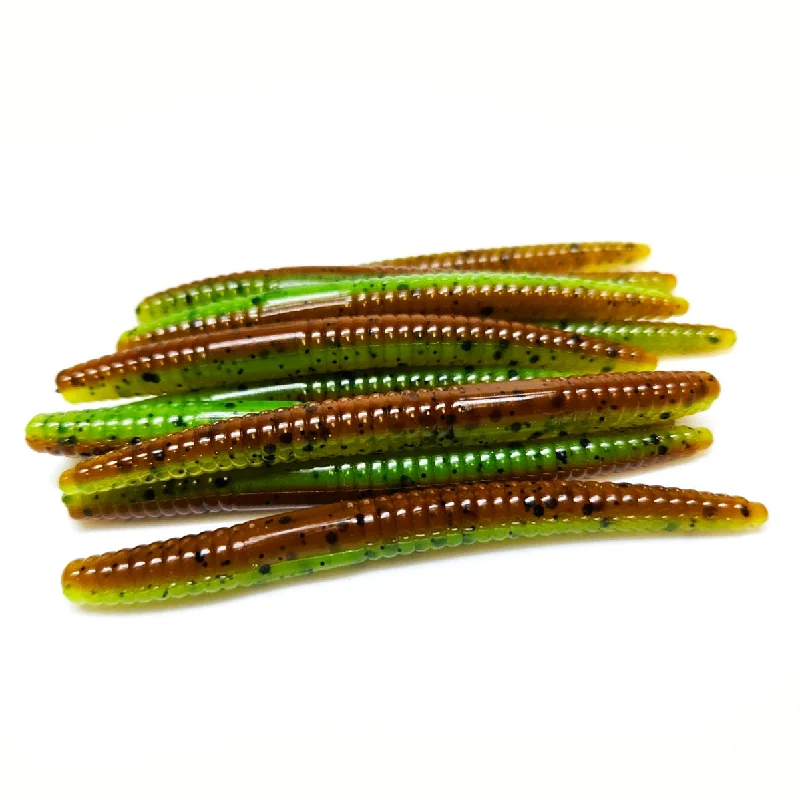 Drop-shot Lures-Kickin' Kiwi - Mini Stick Worm