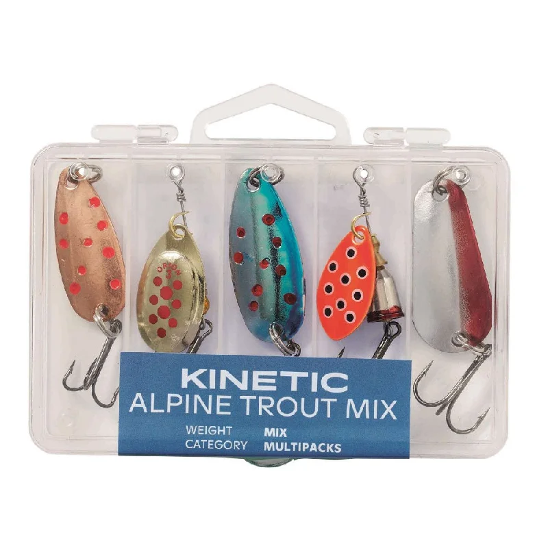 Topwater Lures-Kinetic Alpine Trout Mix