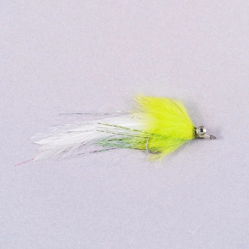 Chartreuse/White