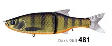 Softbody Lures-MOLIX GLIDE BAIT 178 DARK GILL ORANGE BELLY