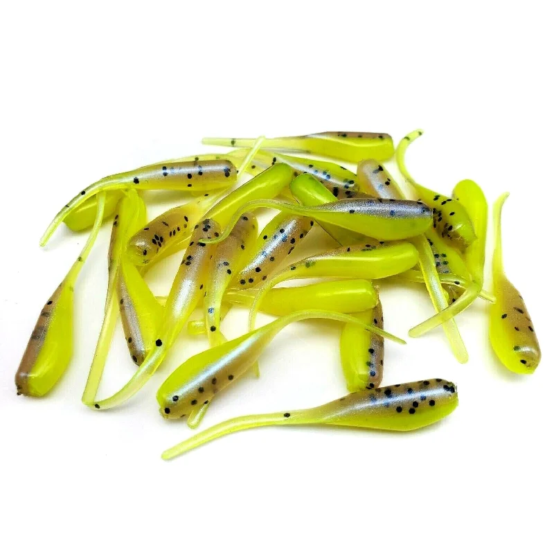 Minnow Lures-Monkey Madness - 1" Micro Shad Stinger Tails