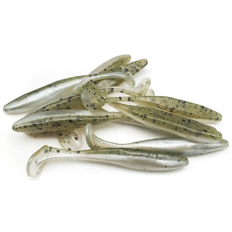 Bite-sized Lures-Mossback - Slim Shad Minnow