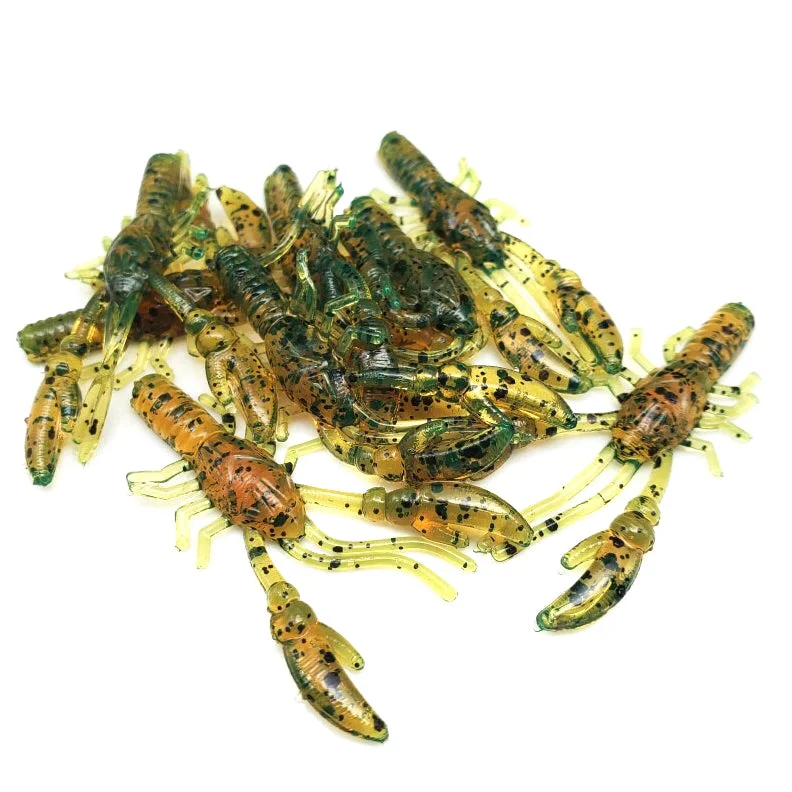 Frog Lures for Fishing-Motor Oil - Finesse Craw