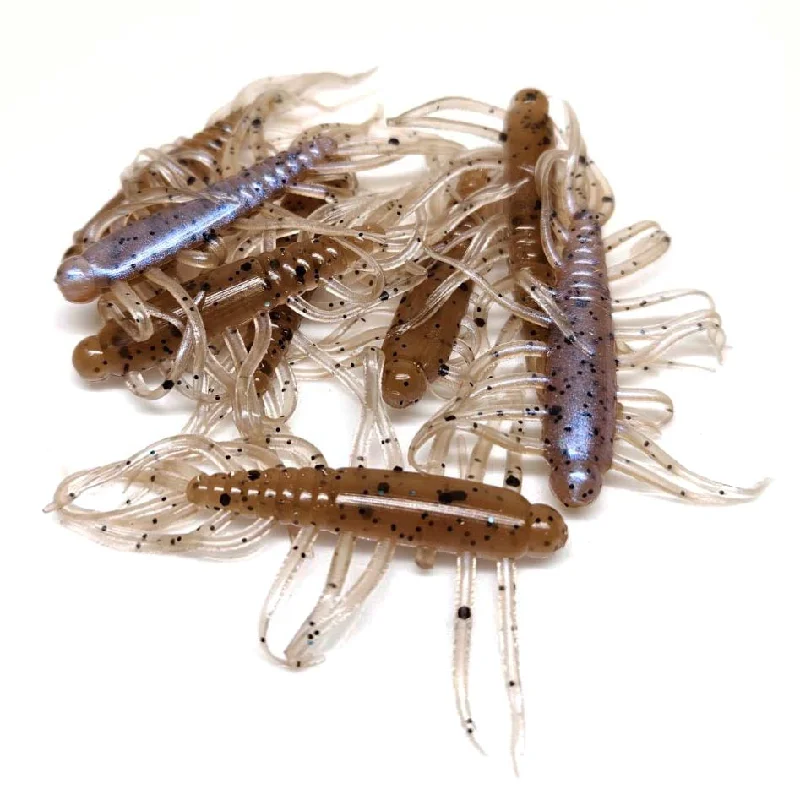 Jerkbait Lures-Musk - 2" Hellgrammite