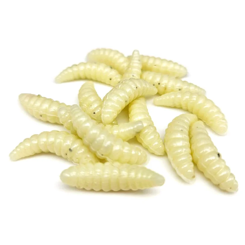 Shad Lures-Natural - Wax Worms