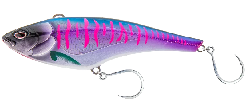 Swim Jig Lures-NOMAD MADMACS 130MM HOT PINK MACKEREL