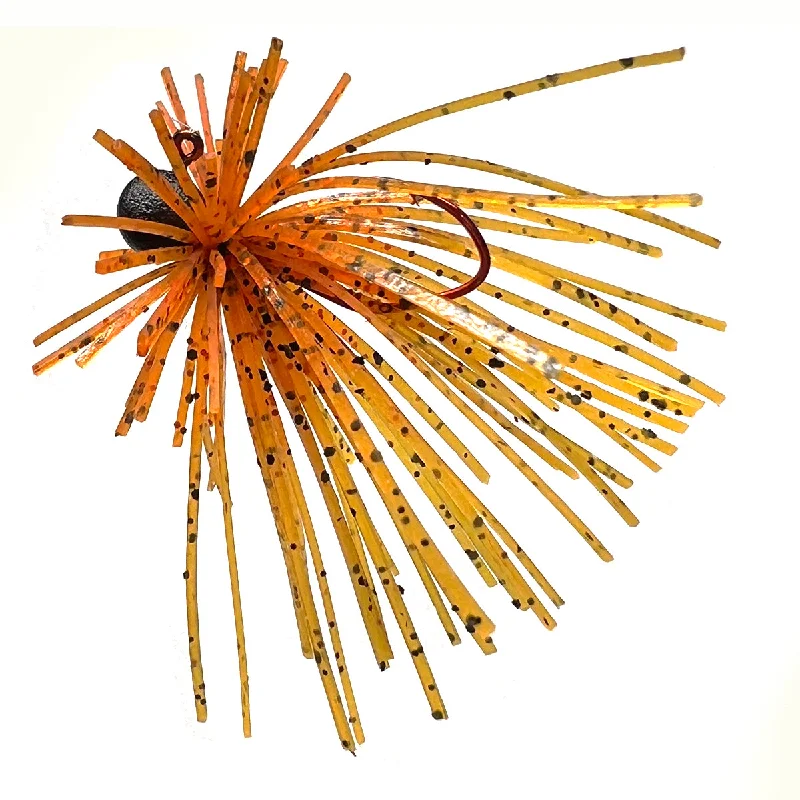 Snag-proof Lures-Orange Pumpkin - Micro Spin Jig