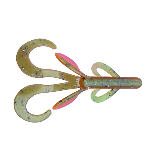 Snag-proof Lures-3.8" Pink Champagne Crazy Hog Creature Bait