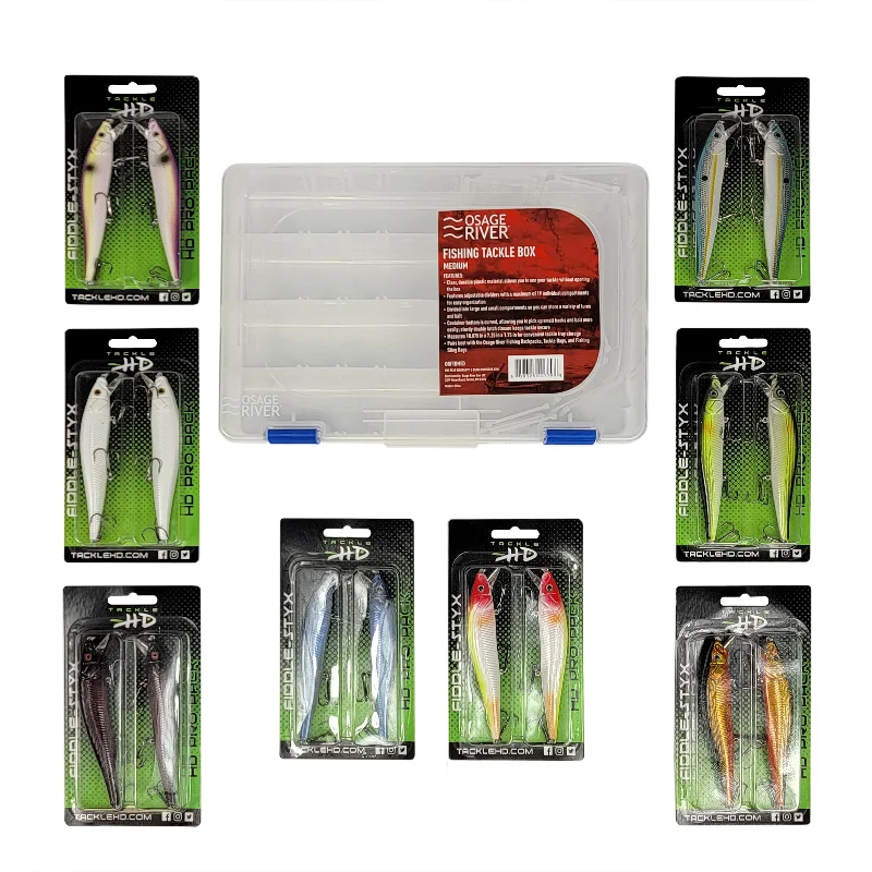 Buzzbait Lures-Pro Jerkbait Bundle