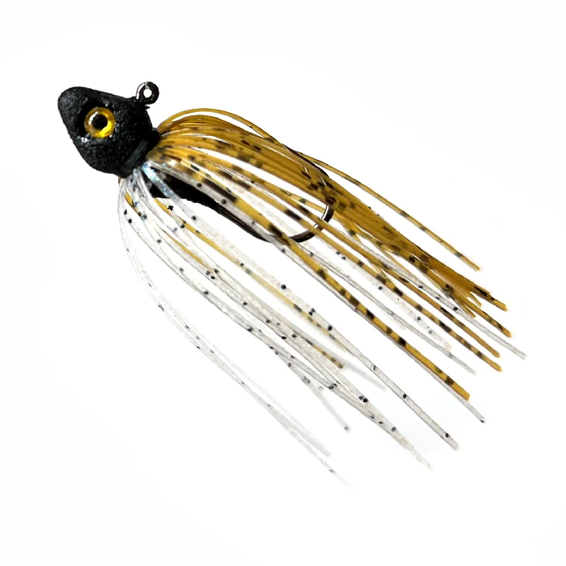 Minnow Lures-Pumpkin Minnow - Micro Swim Jig