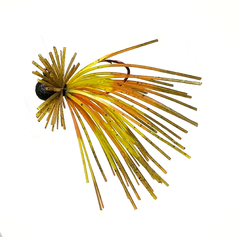 Fly Fishing Lures-Pumpkinseed - Micro Spin Jig