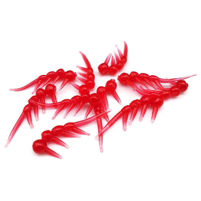 Surface Lures-Red - 1" Side Swimmers