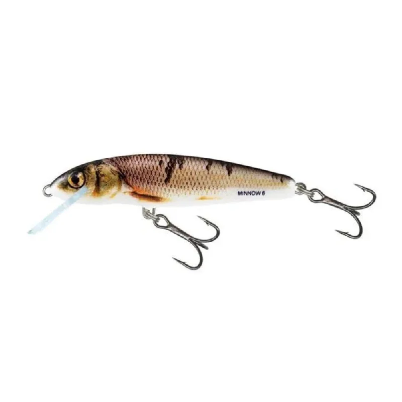 Glow-in-the-dark Lures-Salmo Minnow Spinning Lures - 7cm