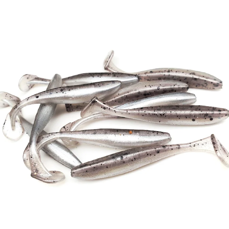 High-action Lures-Silver Ice - Slim Shad Minnow