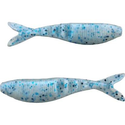 Pike Lures-4" Smoked Blue Shad Swimbait