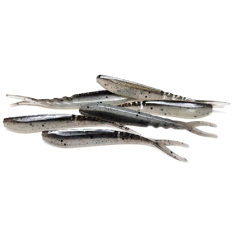 Crankbait Lures-Smoked Shad - 3" Flat Top Minnow