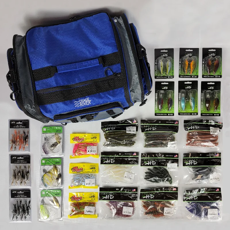 Buzzbait Spinner Lures-Tackle HD Pro Essentials Fishing Lure Package