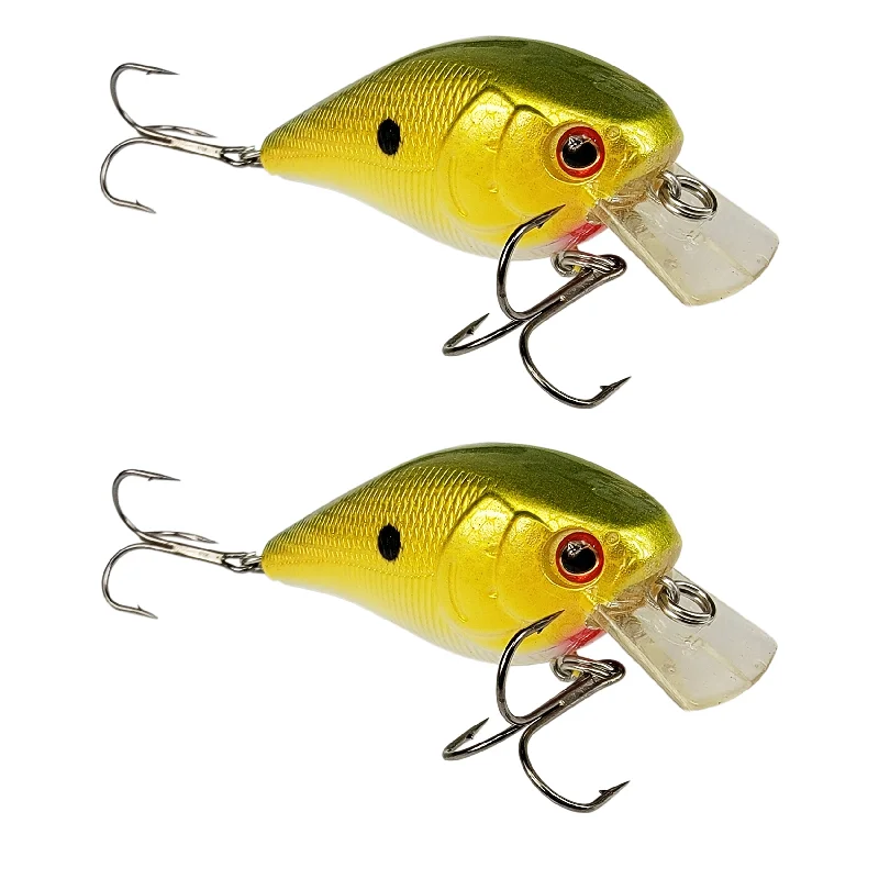 Saltwater Shimmer Lures-Tackle HD Square Bill 2-Pack - Tennessee Shad