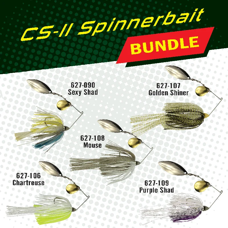 Lure with Hooks-Tackle HD CS-II CW Bundle