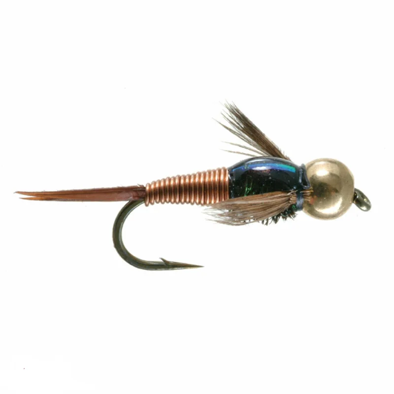 Drop-shot Lures-Umpqua Barr's Copper John Fly