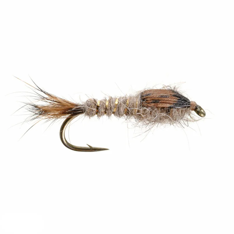 Color-changing Lures-Umpqua Gold Ribbed Hare's Ear Fly