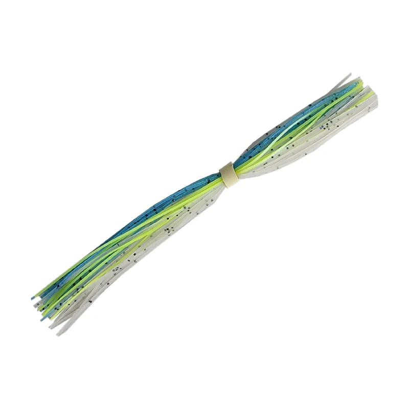 Saltwater Jig Lures-Warrior Standard Jig Skirt 5-Inch 6-Pack - OF Sexy Shad