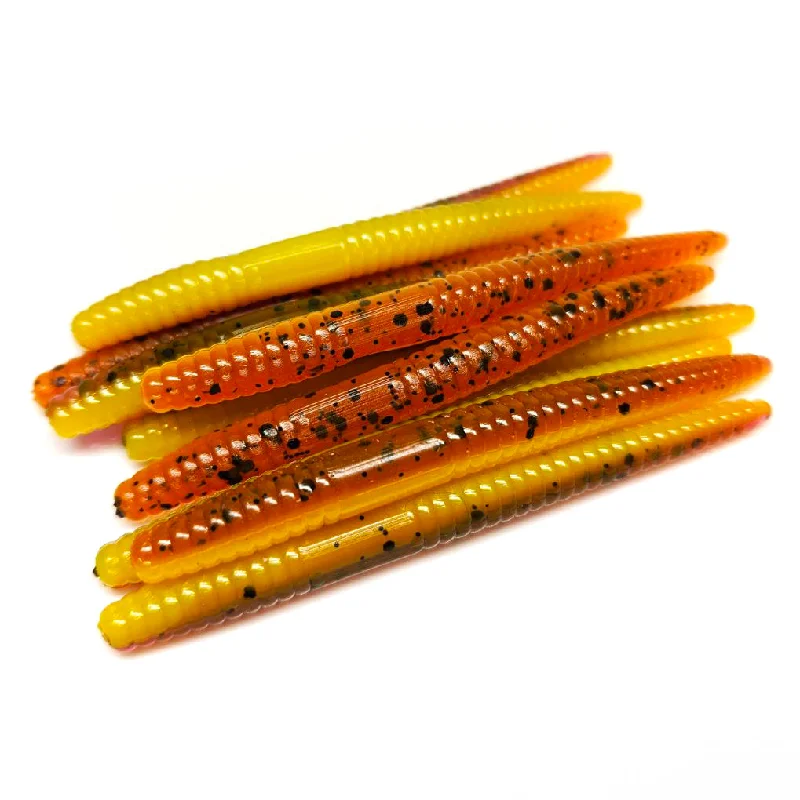 Slow-sink Lures-Yellow Chameleon - Mini Stick Worm