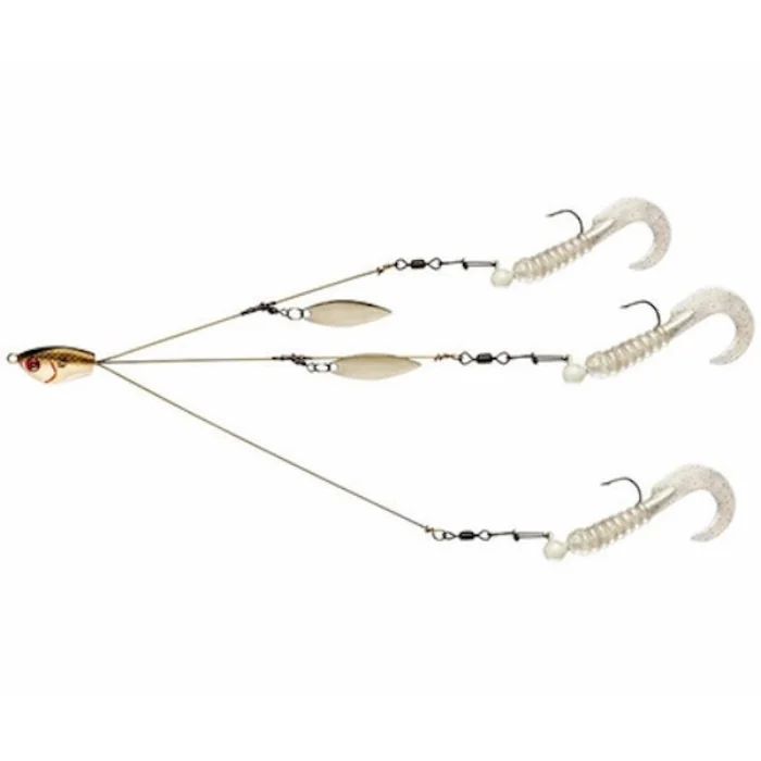 Slow-sinking Lures-YUM ULTRALIGHT FLASHMOB 3 WIRE