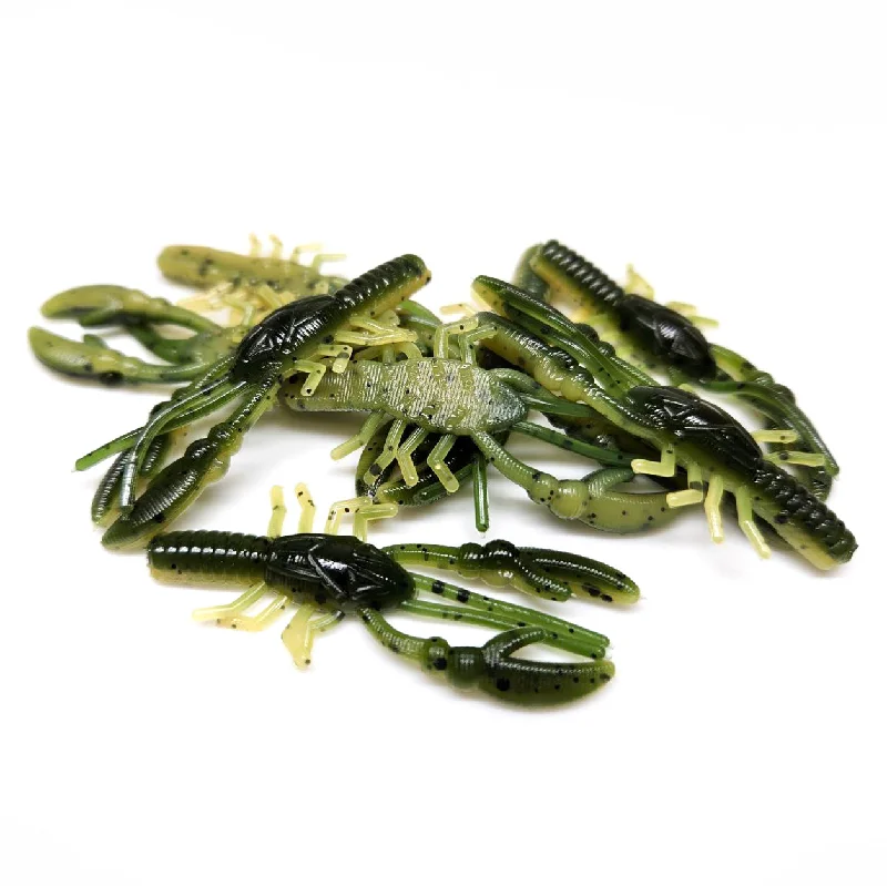 Trout Fishing Lures-Zombie Pumpkin - Finesse Craw