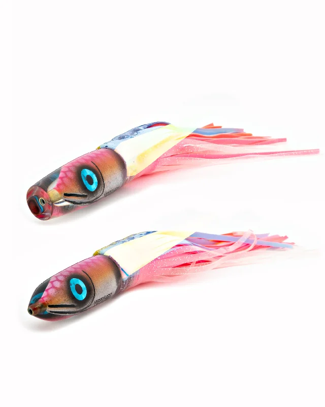 Weedless Lures-TOP CHOICE! 7" Ali'i Fish Series: Da Amaebi