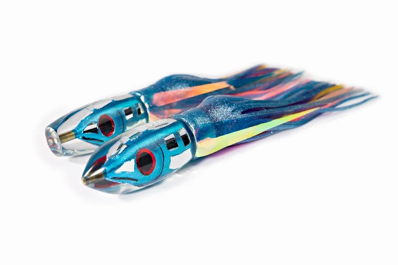 Inline Lures-9” Moke Series: Disco Fish Ice Blue