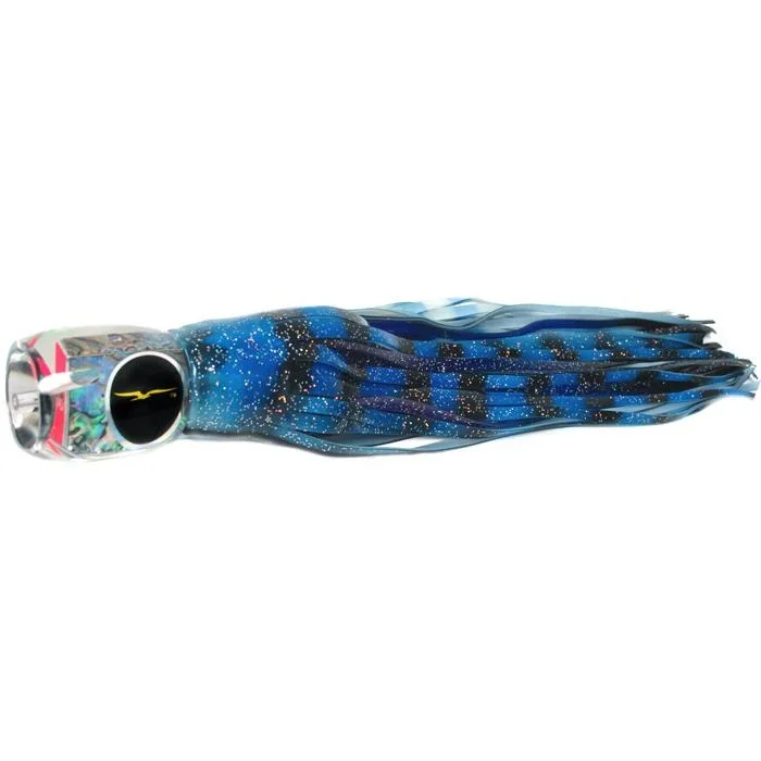 Feather Lures-Black Bart Abaco Prowler Heavy Tackle Lure - Oceanic Blue/Blue Pink Tiger