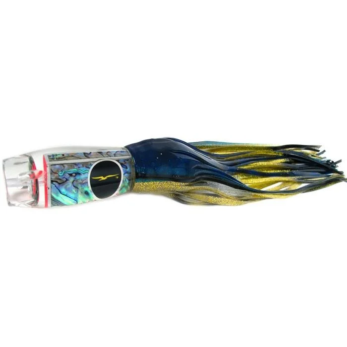 Paddle Tail Lures-Black Bart Ascension ProJet Heavy Tackle Lure - Yellowfin/Silver Gold Black