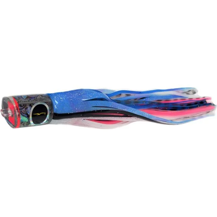 Soft Plastic Lures-Black Bart Bad Guy Medium Tackle Lure - Gay Bob/Blue Pink Tiger