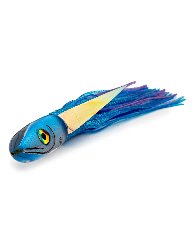 Night Fishing Lures-9” Blunt Bullet Ice Blue