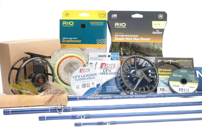 Compact Fishing Rods-BRT Key Party Swinger's Complete Trout Spey Kit